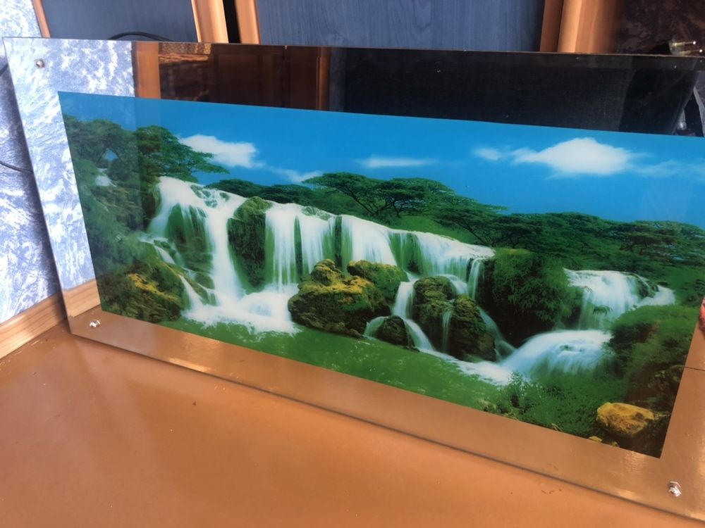 Картина водопад 90х49см