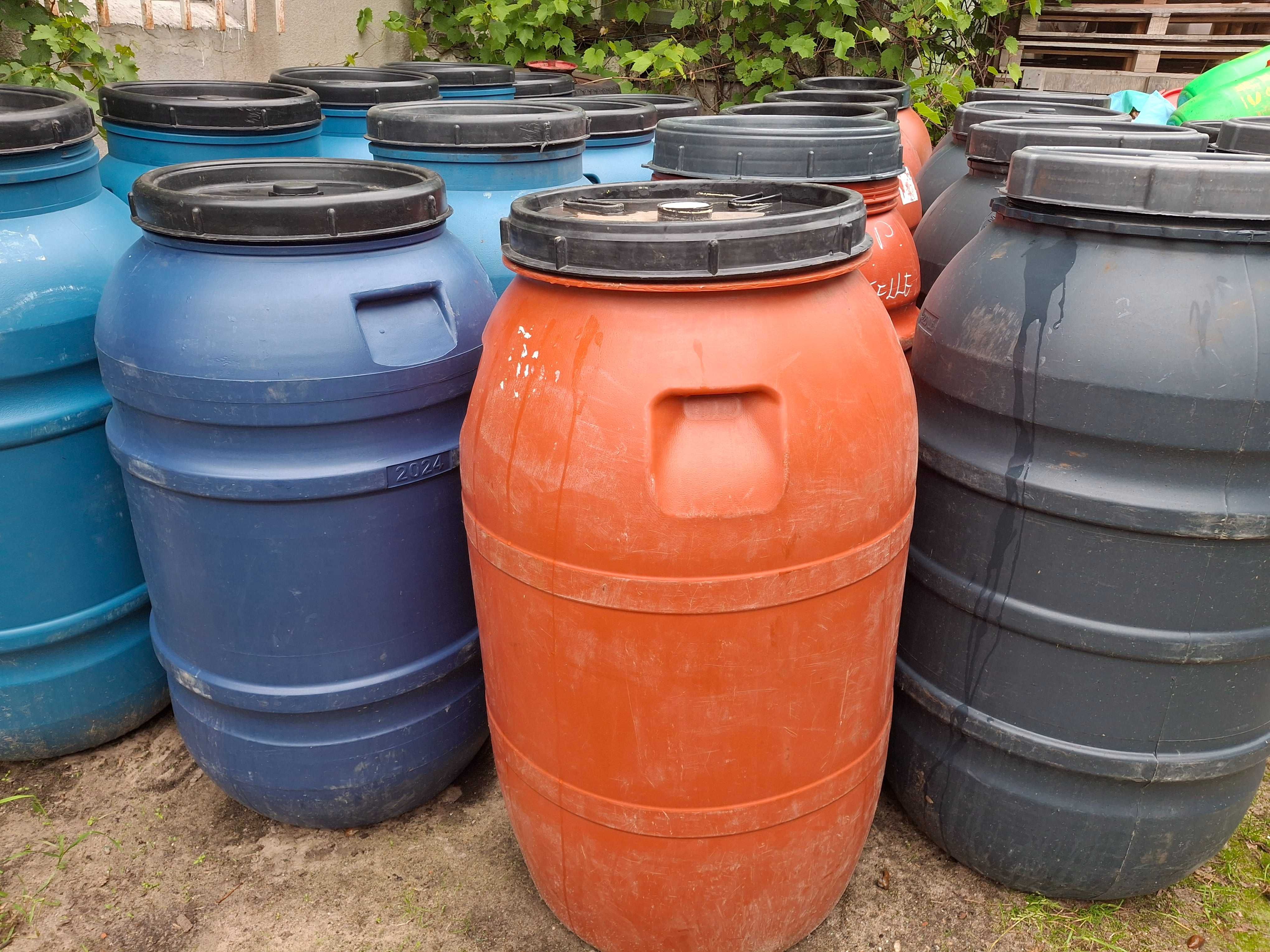 Police DOWÓZ GRATIS beczki plastikowe 220l na wodę zboże NIE PO CHEMII