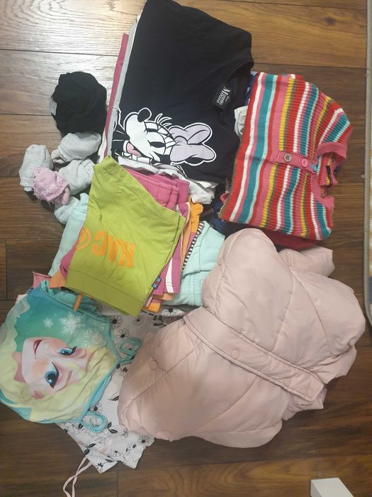 Ubrania dla dziewczynki 110-116