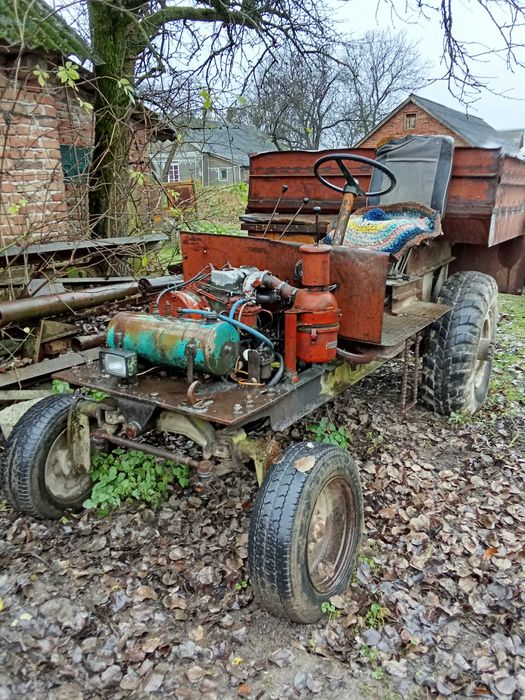 Трактор саморобний