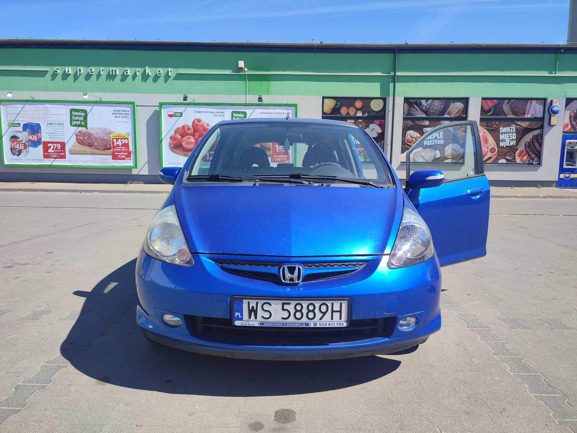 Honda Jazz 2008 r. 1,4L 61kW benzyna