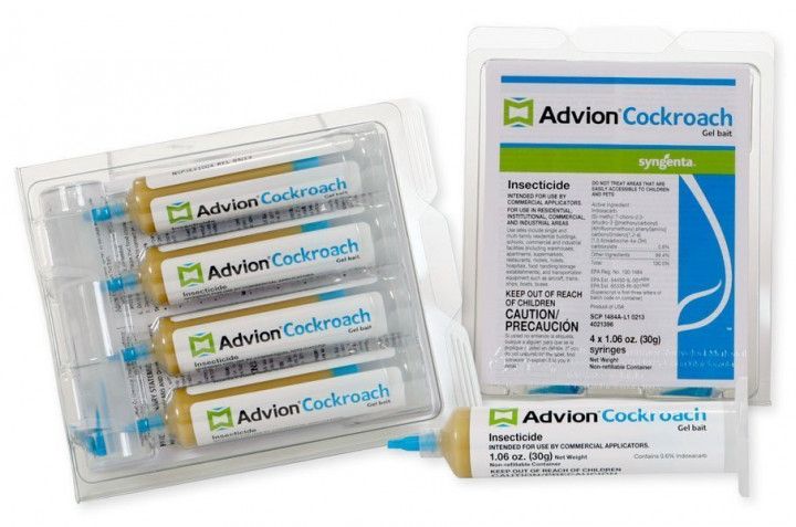 Гель от тараканов Advion Cockroach Gel Syngenta. Dupont (дюпонт)