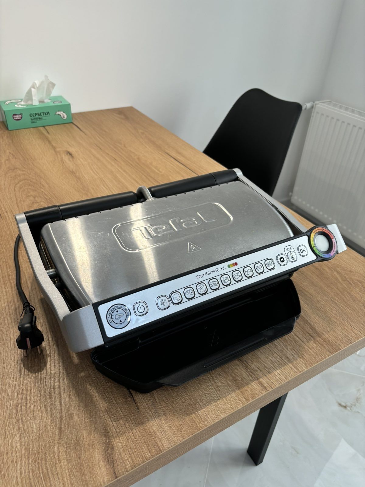 Гриль Tefal OptiGrill + Xl