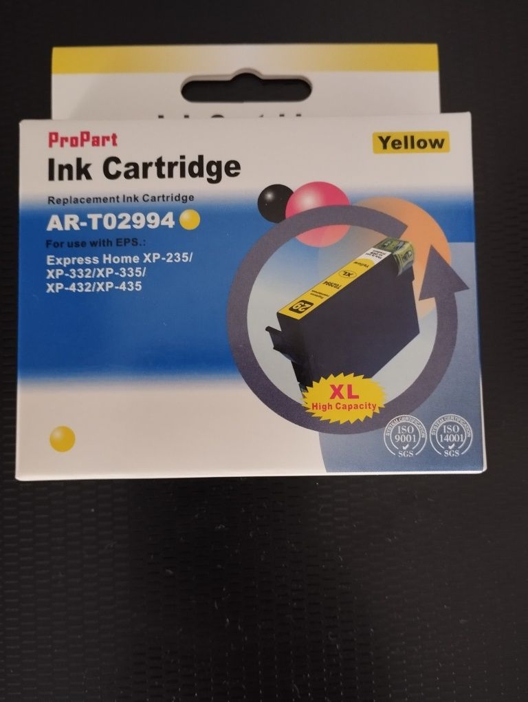 Tinteiros Epson XL amarelo