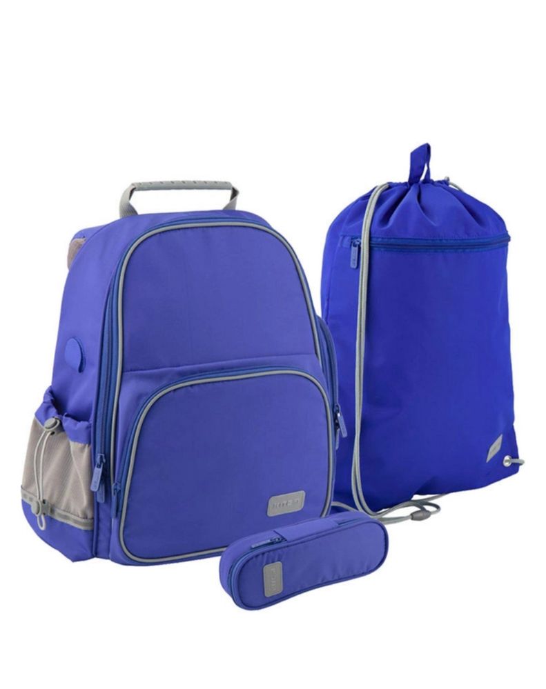 Рюкзак укомплектований Kite Education Smart синий 12.5л