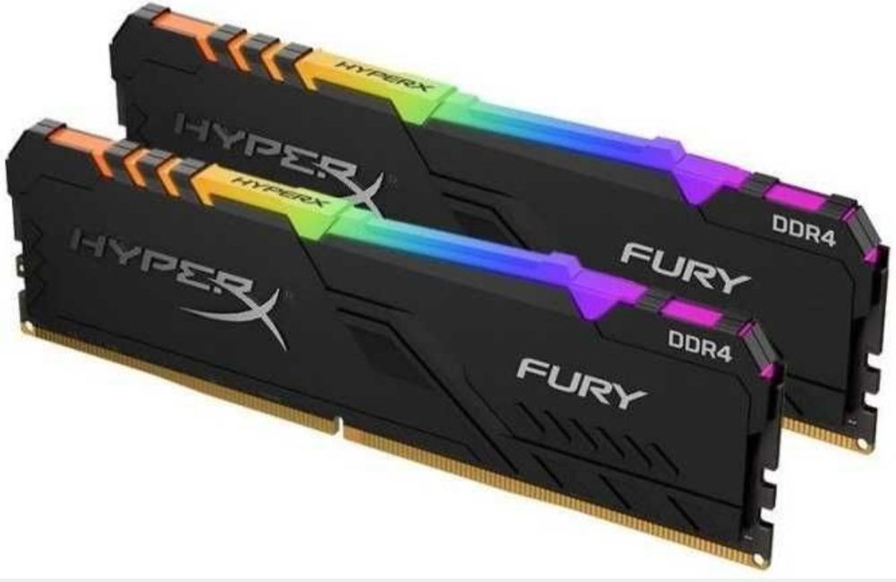 Оперативна пам'ять HyperX Fury DDR4 RGB 2x8G
