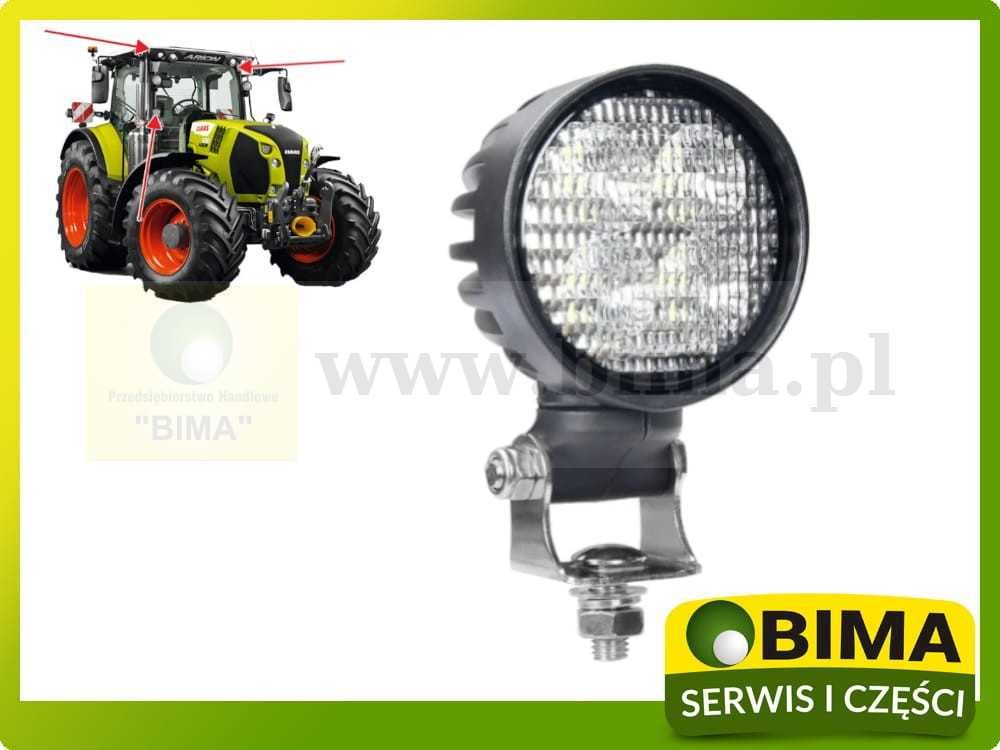 Lampa robocza halogen LED w dach CLAAS Arion Axion JD John Deere Deutz