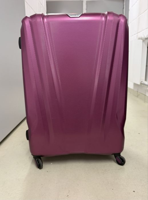 Walizka Samsonite duza burgundowa