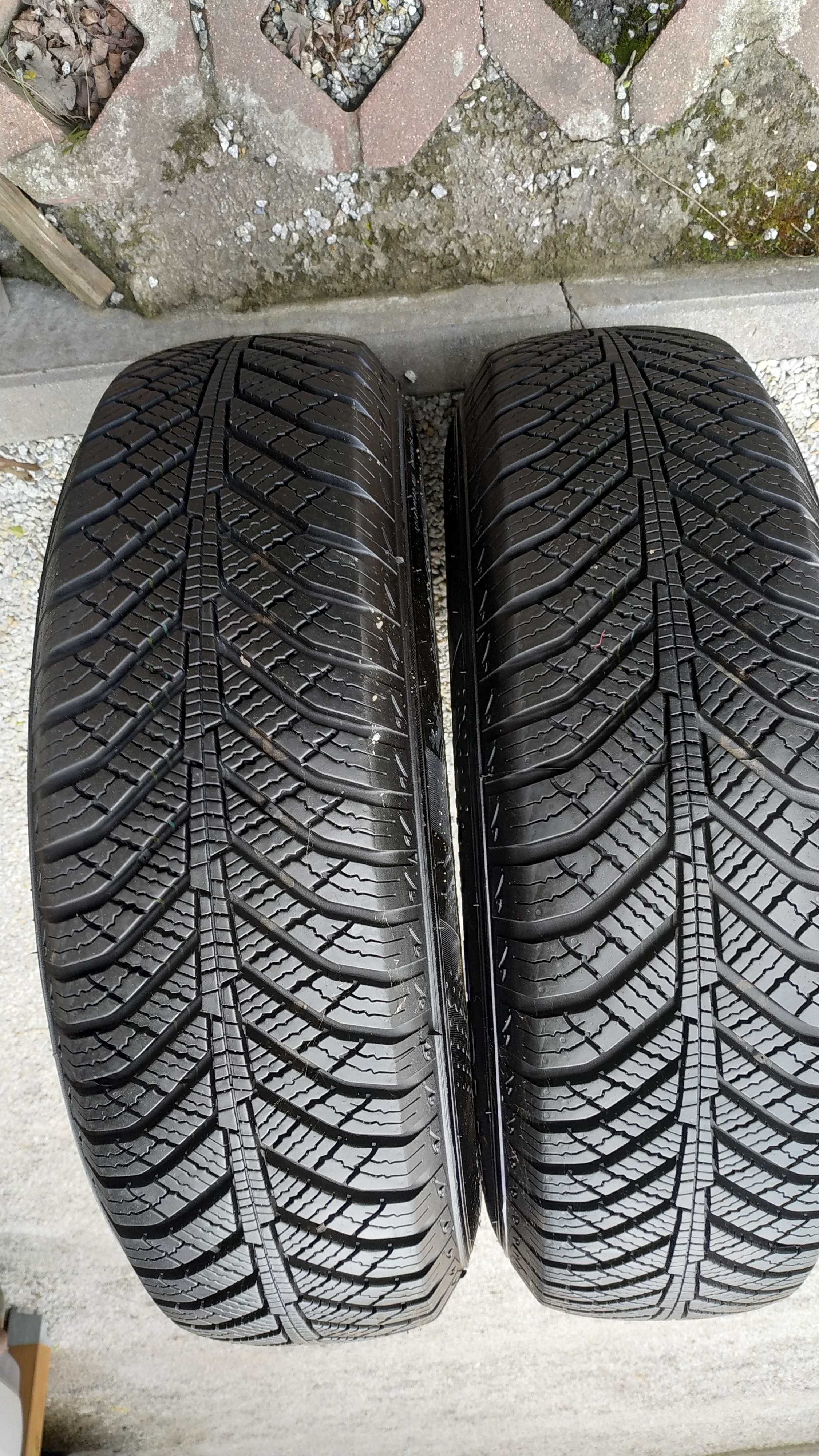 Opony z felgami 175/80/14 Kumho x2 i Uniroyal x2 5x100 ET38 vw golf 4