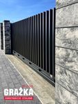 Brama przesuw grzebieniowa ocynk PRODUCENT