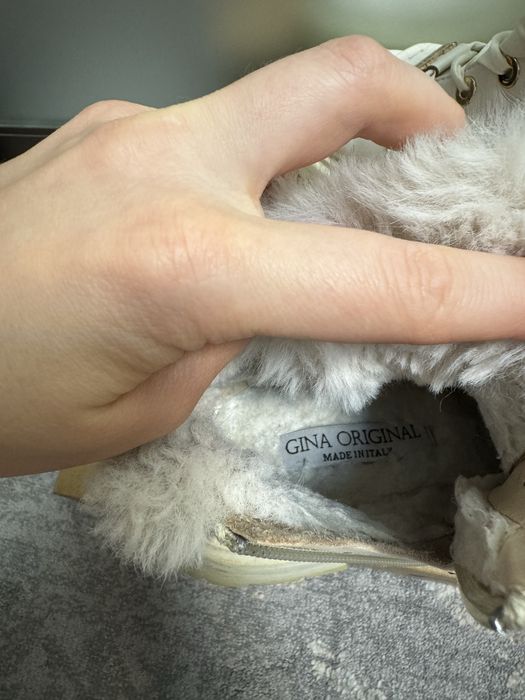 Черевички лакові , зимові