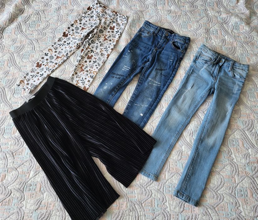 Paka 36 sztuk ubrań dla dziewczynki 110 116 h&m zara Smyk Coccodrillo