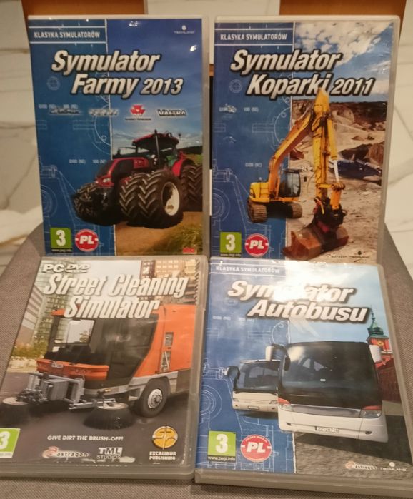 Gry na komputer 2 szt