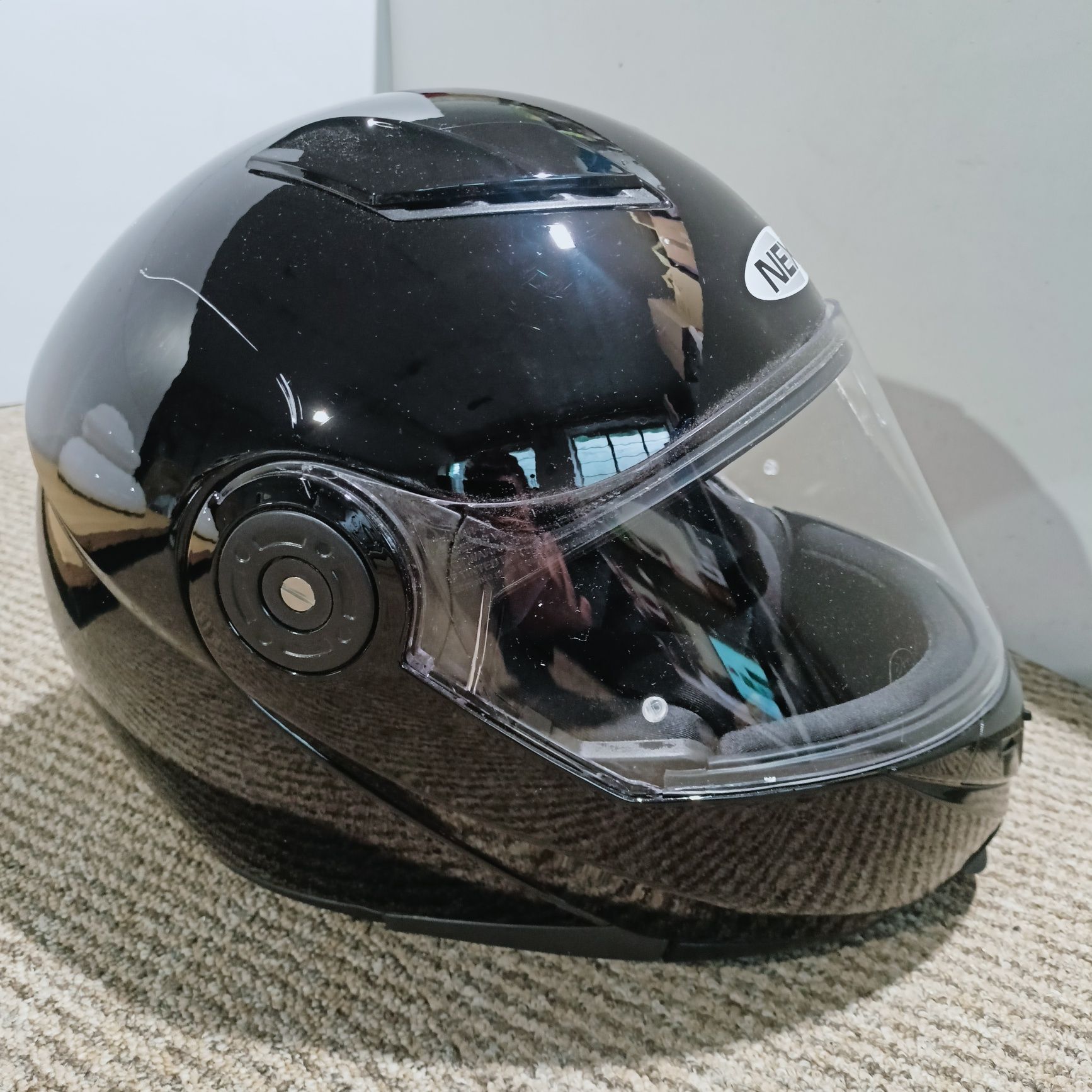 Kask motocyklowy NEXO ECR22-05 Polo,blenda.