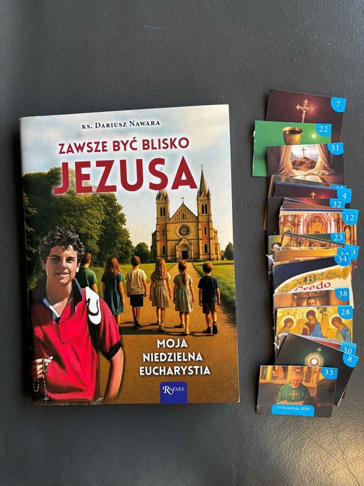 Zawsze być blisko Jezusa, naklejki 2025/26, Msze Św.,kontrolki