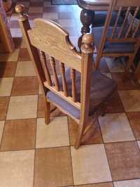 Krzesła drewniane debowe