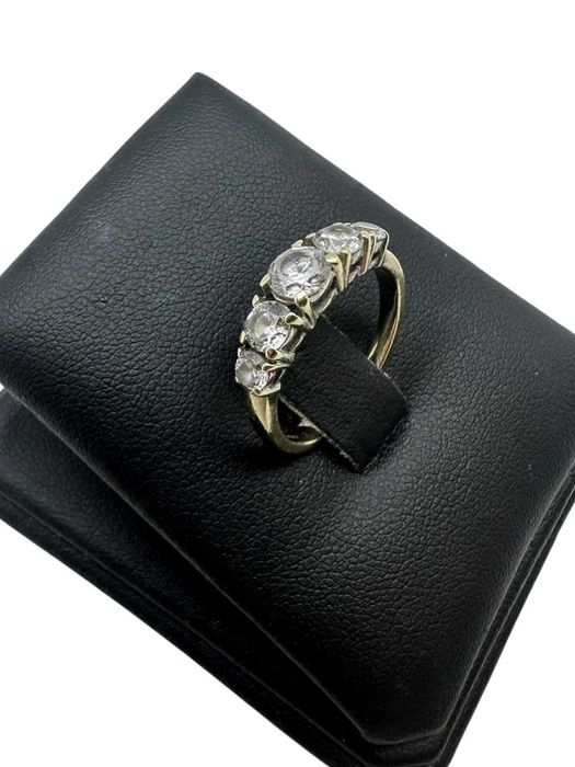 Zjawiskowy złoty pierścionek 2,84G 333 R14