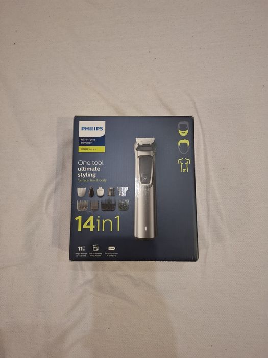 Philips Moltigroom All-in-one trymer serii 7000 MG7720/15 14in1 nowy