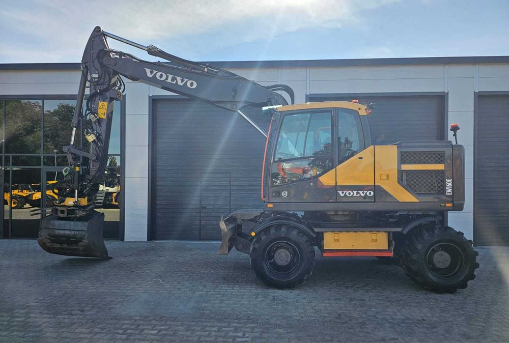 VOLVO EW160E 2017r ROTOTILT ENGCON Szczypce Joystik SVAB Oryginał GPS