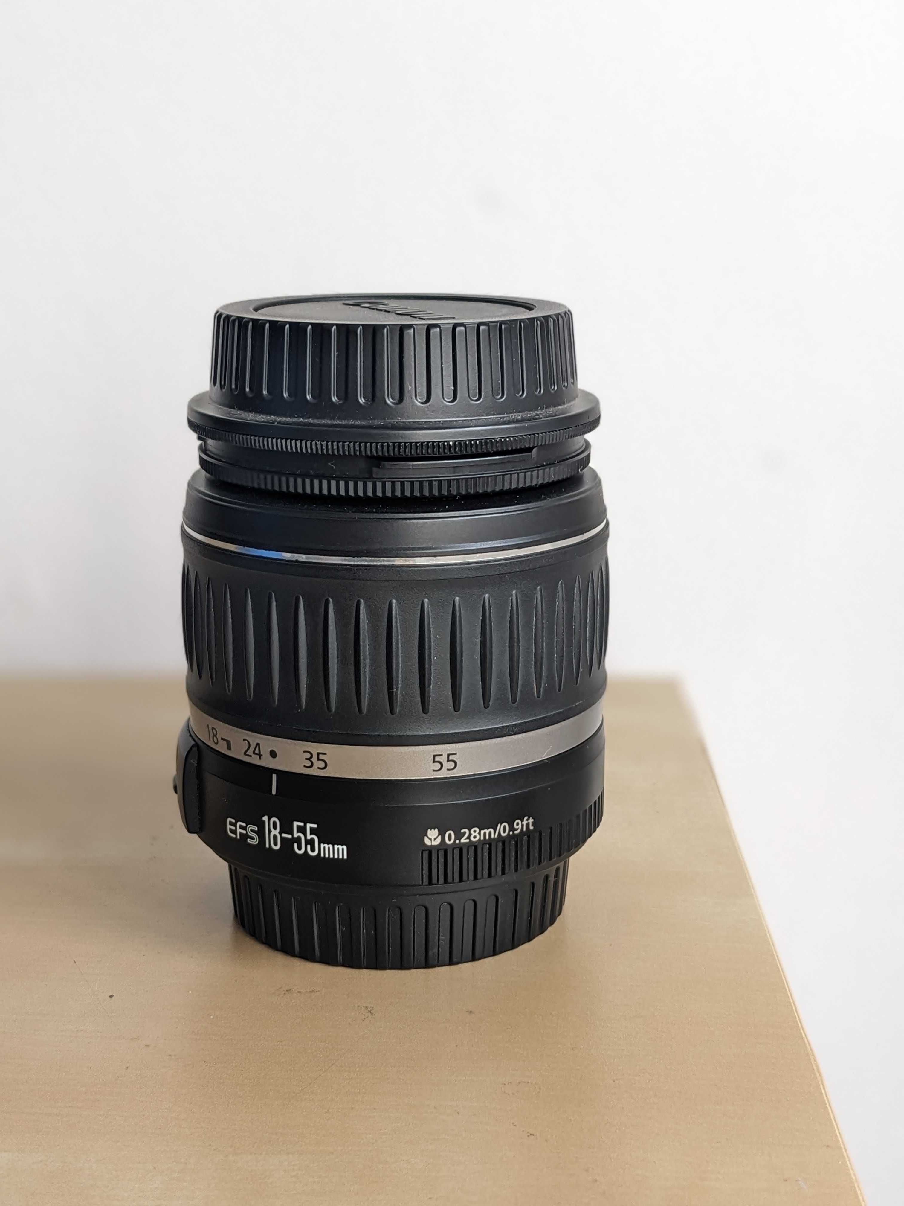 Canon Lente 18-55 + Inverted Lens - para Macros 18-55mm - kit completo