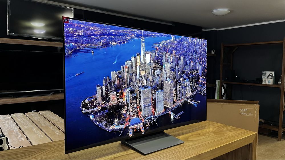 Новий телевізор 55" Samsung 55S90F  Premium Oled TV 144Hz NEU2025