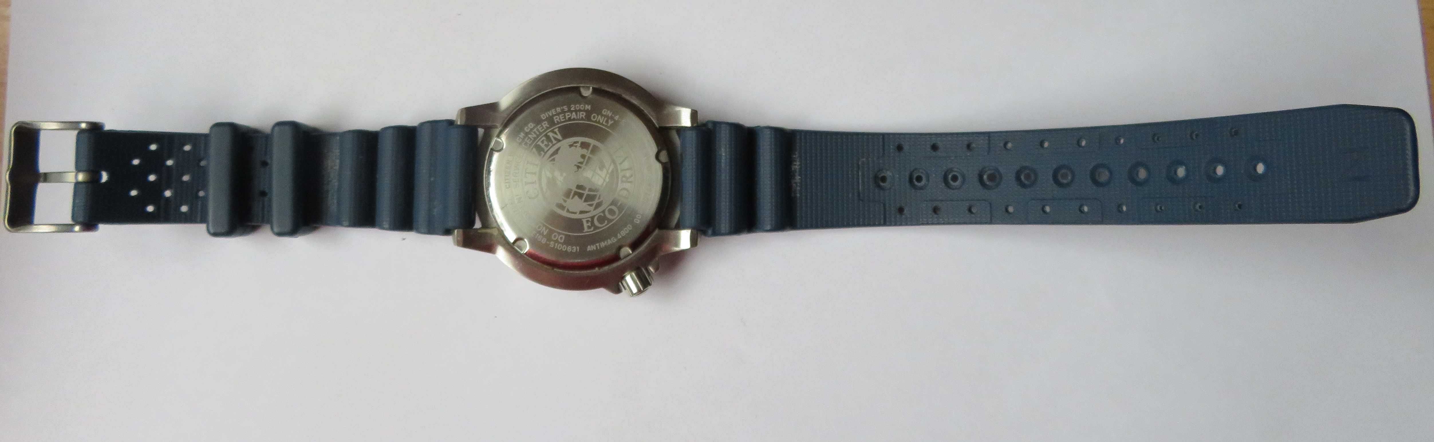 zegarek diver citizen eco drive  200 m  44mm