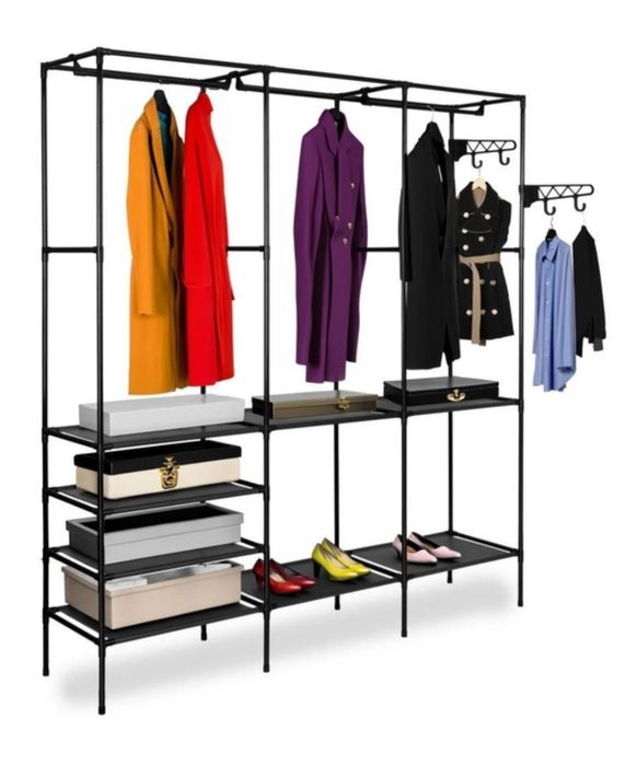 Підлогова вішалка-стійка для одягу RIAS Walking Wardrobe 170х160х36см