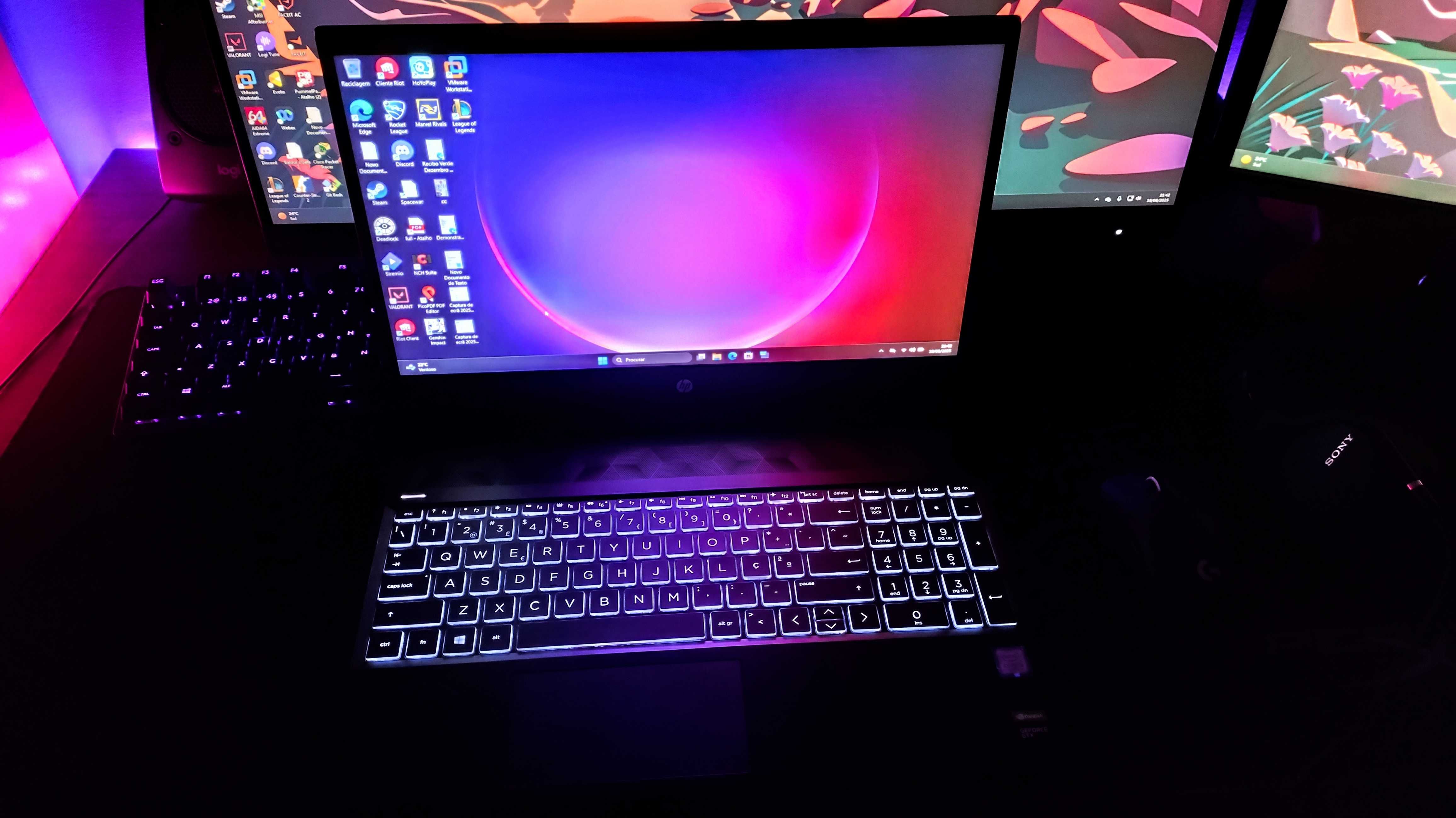 Portátil HP Pavilion Gaming - 15-dk0004np (pouco uso)
