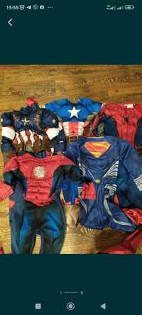 Розпродаж Карнавальний костюм капітан Америка супермен Бетмен спайдерм