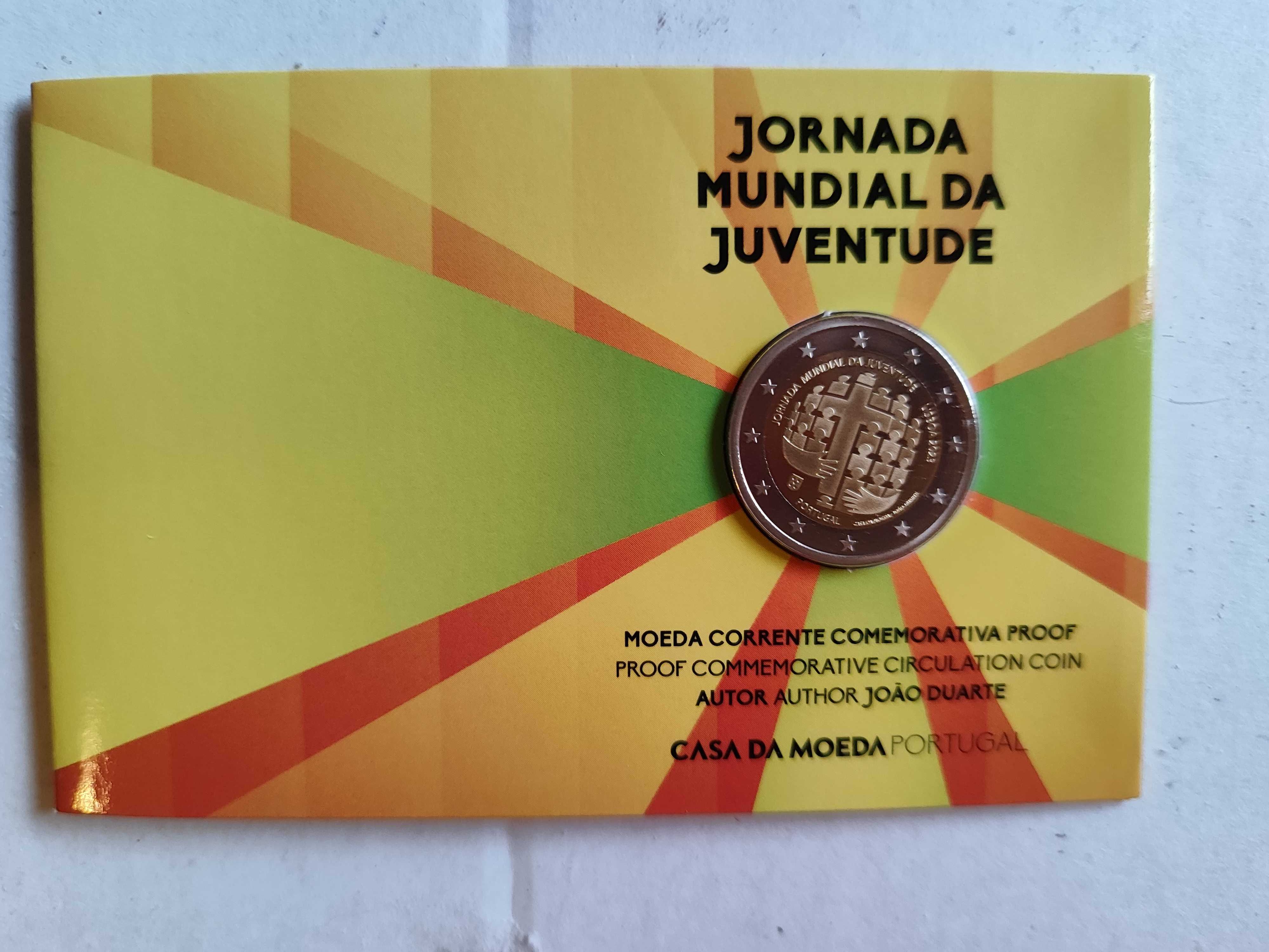 Moeda de 2€ Proof - Jornada Mundial da Juventude