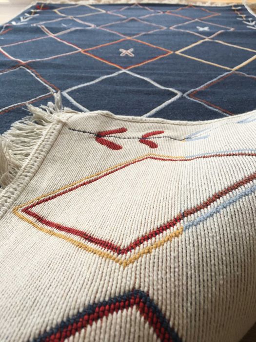 Dywanik zmywalny dwustronny kilim turecki w rozmiarze 80×150