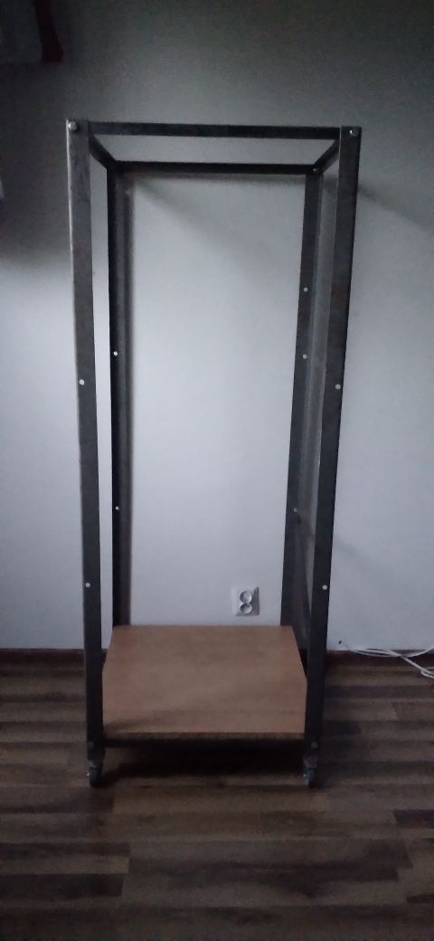 Wózek transportowy platforma regał na kółkach wys 160 cm, szer 60 x 60