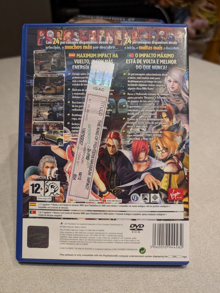 King of Fighters Maximum Impact 2 - PS2