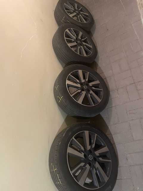 Felgi aluminowe 4X 195/55 R16' NISSAN z czujnikami