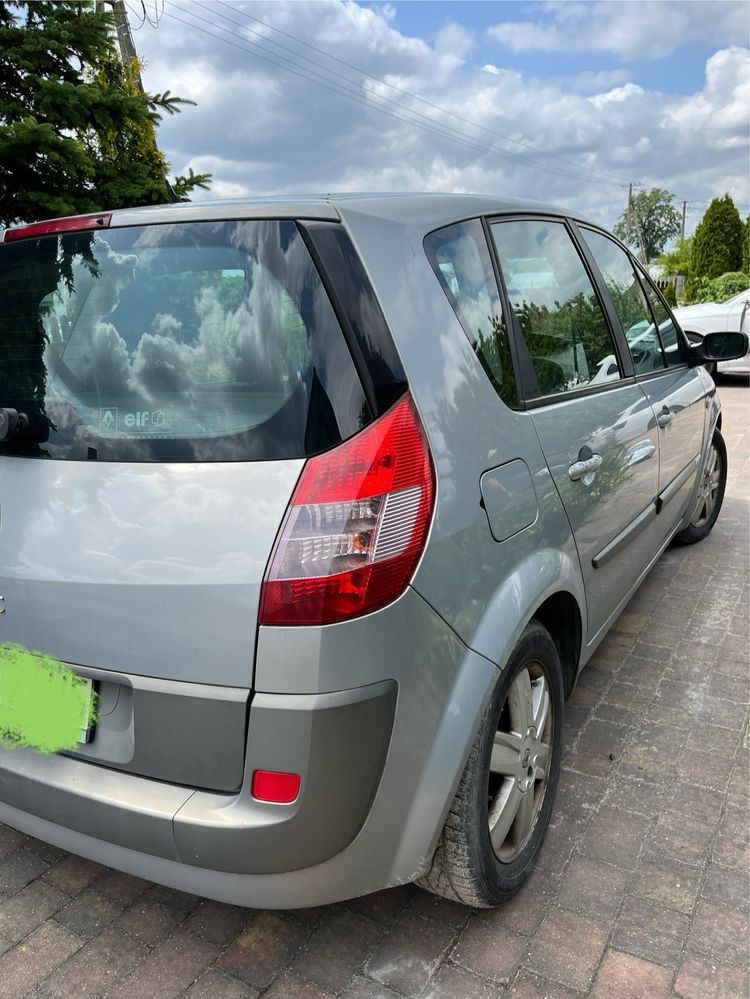 Renault Scenic II 2004 r. 1,5 dci bezwypadkowy
