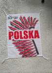 Flaga Polska ok.91x69,5 cm - Surge Polonia