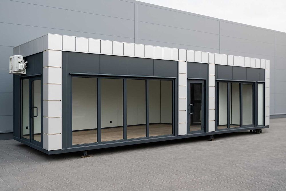 Pawilon Kontener Handlowy Usługowy Gastronomiczny 5x3 6x3 7x3 OD RĘKI