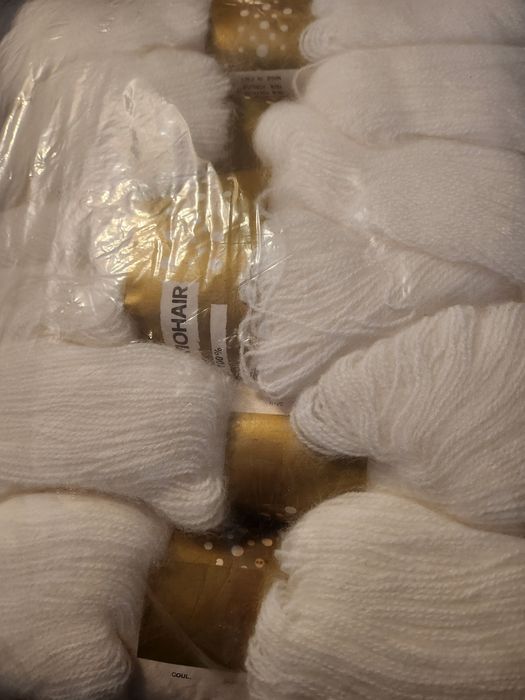 Moher włóczka 5 motkow nowe .Wlochy .z babci szafy .