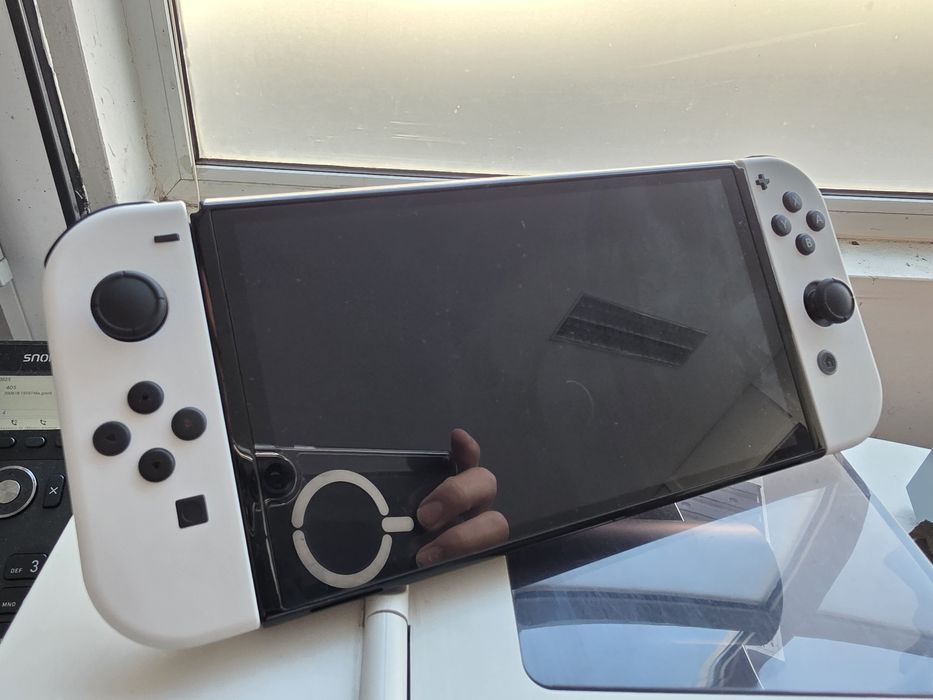 Nintenso Switch Oled + Jogos + todos os acessórios