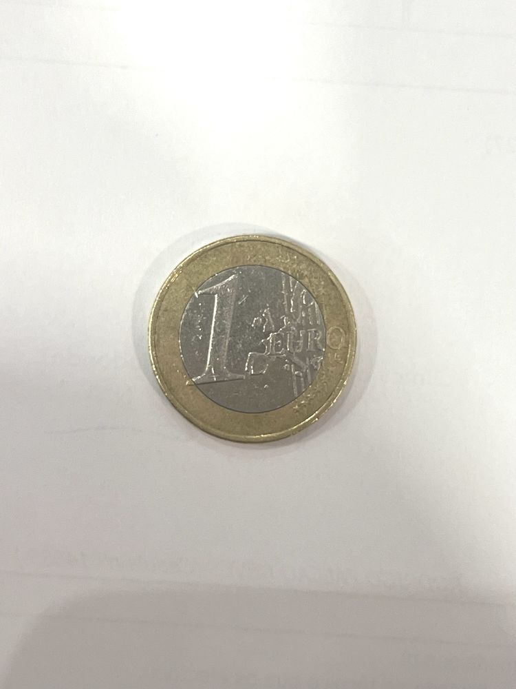 Moeda 1 euro rara