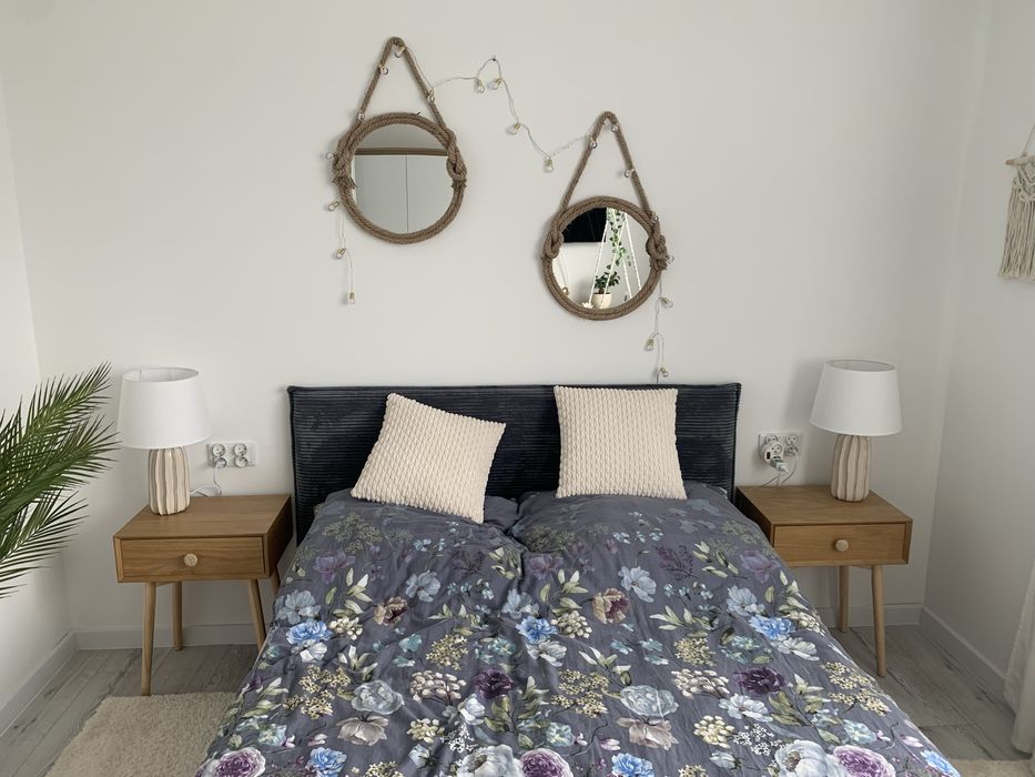 Lampki stołowe lampki nocne kremowe+Gratis lampa wisząca