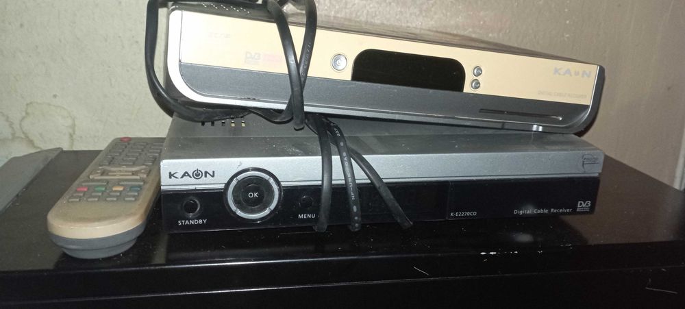 Декодер цифровой кабельный KAON, тюнер воля ціна за 2 шт.