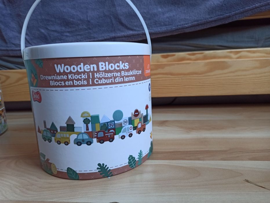 Klocki drewniane smiki