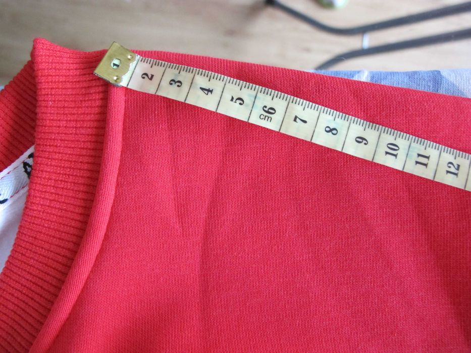 nowa ciepła bluza czerwona 164/170 S damska mikołaj zima