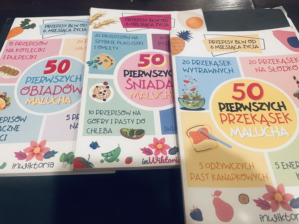 50 pierwszych obiadów/śniadań/przekąsek malucha INWIKTORIA