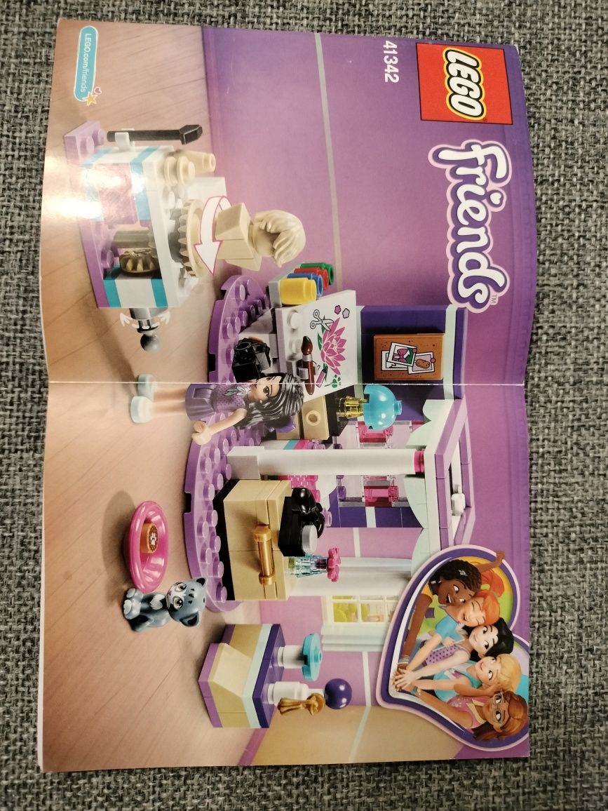 Klocki LEGO friends 41342 Sypialnia Emmy