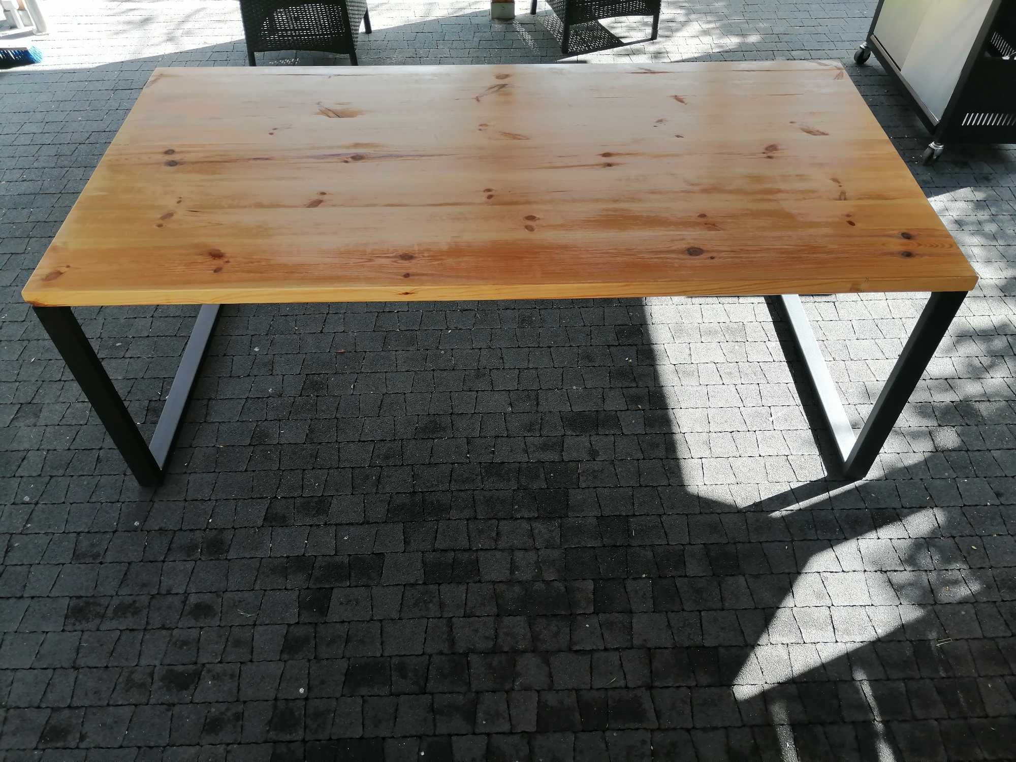 Stół sosnowy ciężki solidny 200x100 NOWY