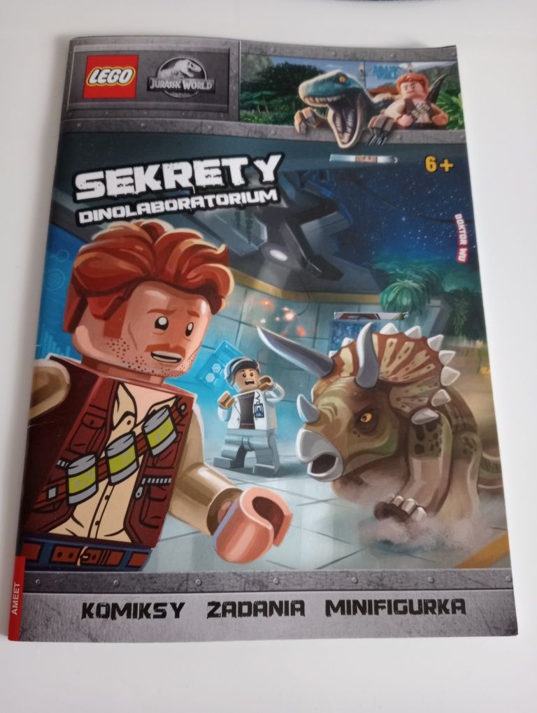 Sekrety dinolaboratorium LEGO Jurassic Wiele Aneta Universal