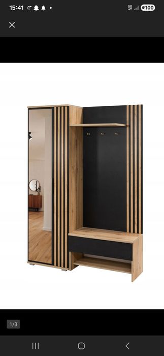 Szafa do przedpokoju  lamele