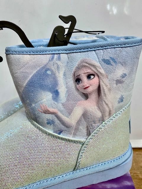 Elsa, Elza, Frozen, Kraina Lodu BROKATOWE ŚNIEGOWCE nowe rozmiar 32/33